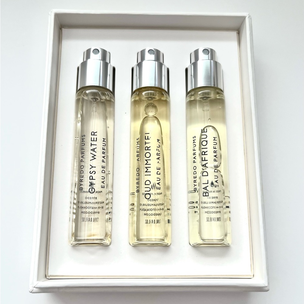 BYREDO Set of Three Travel Vials